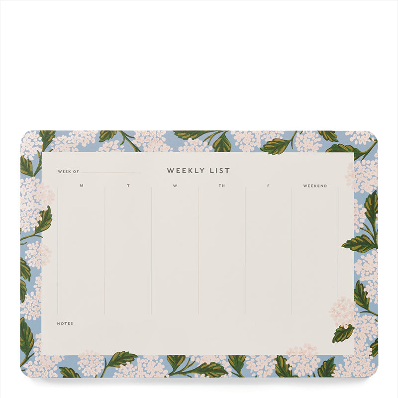rifle-paper-co-hydragea-weekly-desk-pad