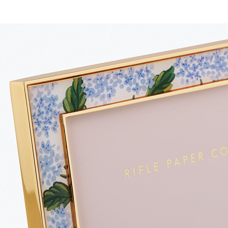 rifle-paper-co-hydrangea-picture-frame-close-up-view